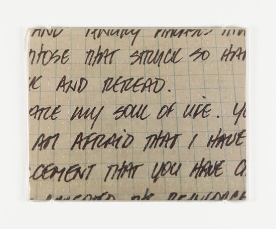 Felix Gonzalez-Torres, “Untitled” (My Soul of Life), 1991