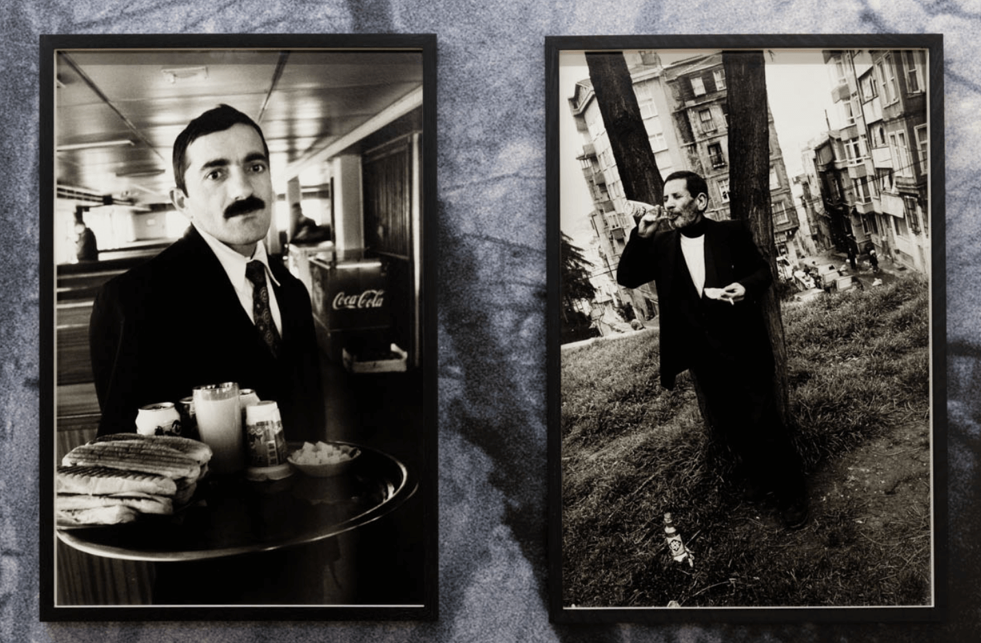 Fouad Elkoury, The Waiter, Marmara Sea (2000) and Tarlabasi, Istanbul (1999)