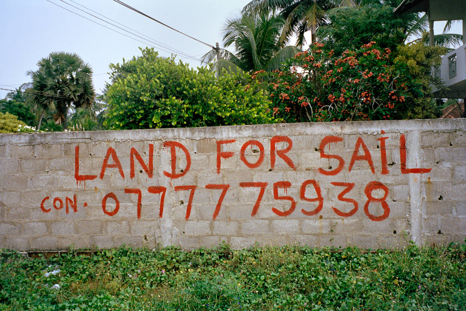 Found Elkoury, Land for Sail, Sri Lanka, 2012