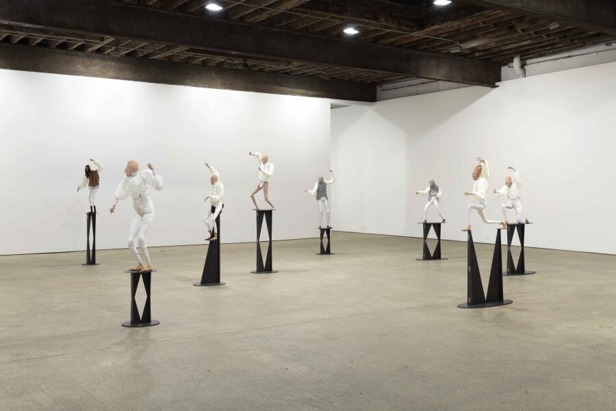 Francis Upritchard, installation view, Anton Kern Gallery, 2013