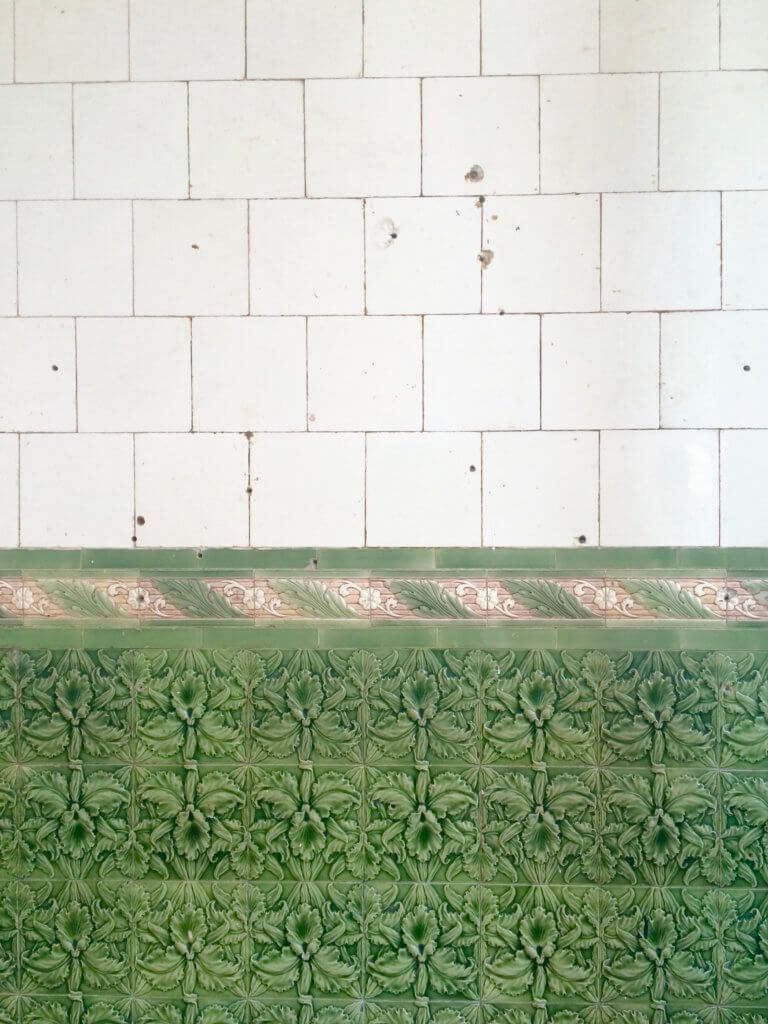 Tile wall, SEEDS London