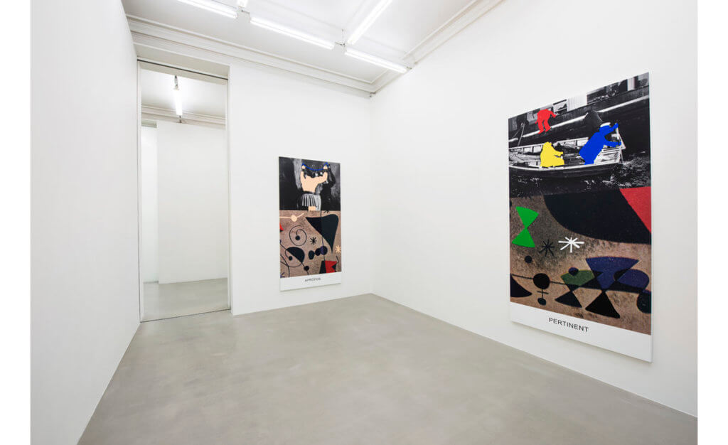 John Baldessari, Miró and Life in General, Installation view Marian Goodman Gallery, London 2017