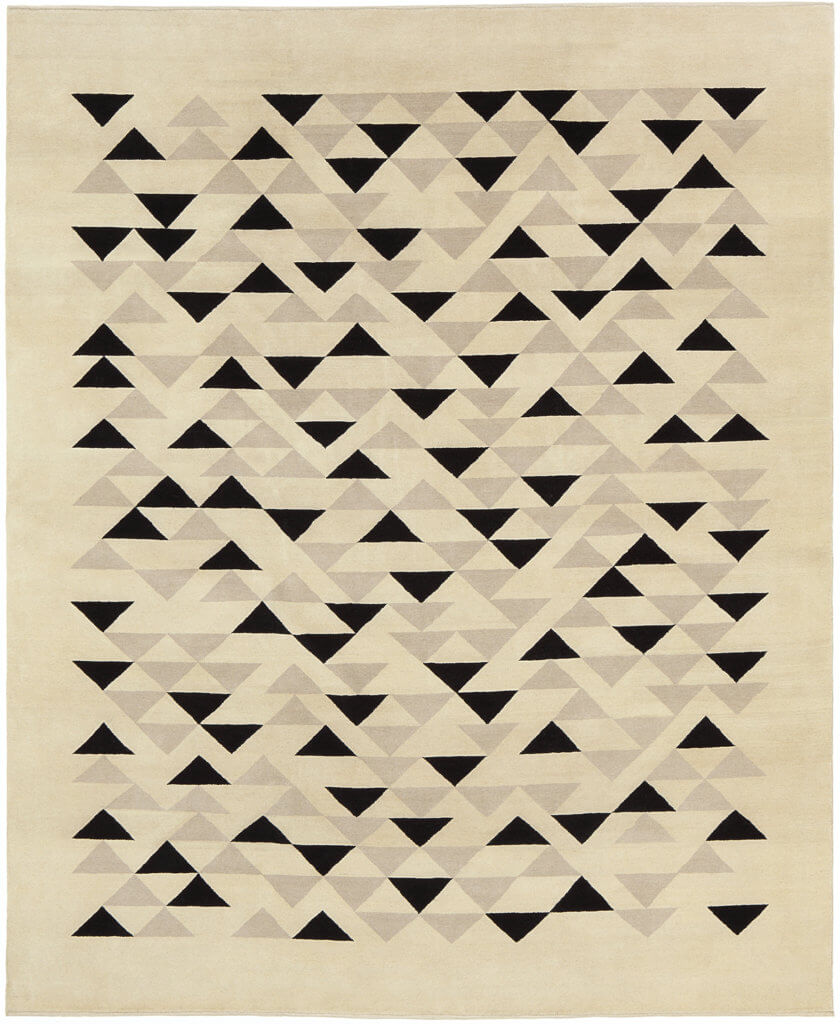 Annie Albers DRXVII rug. Produced by Christopher Farr in an edition of 10 in association with the Josef & Anni Albers Foundation.
