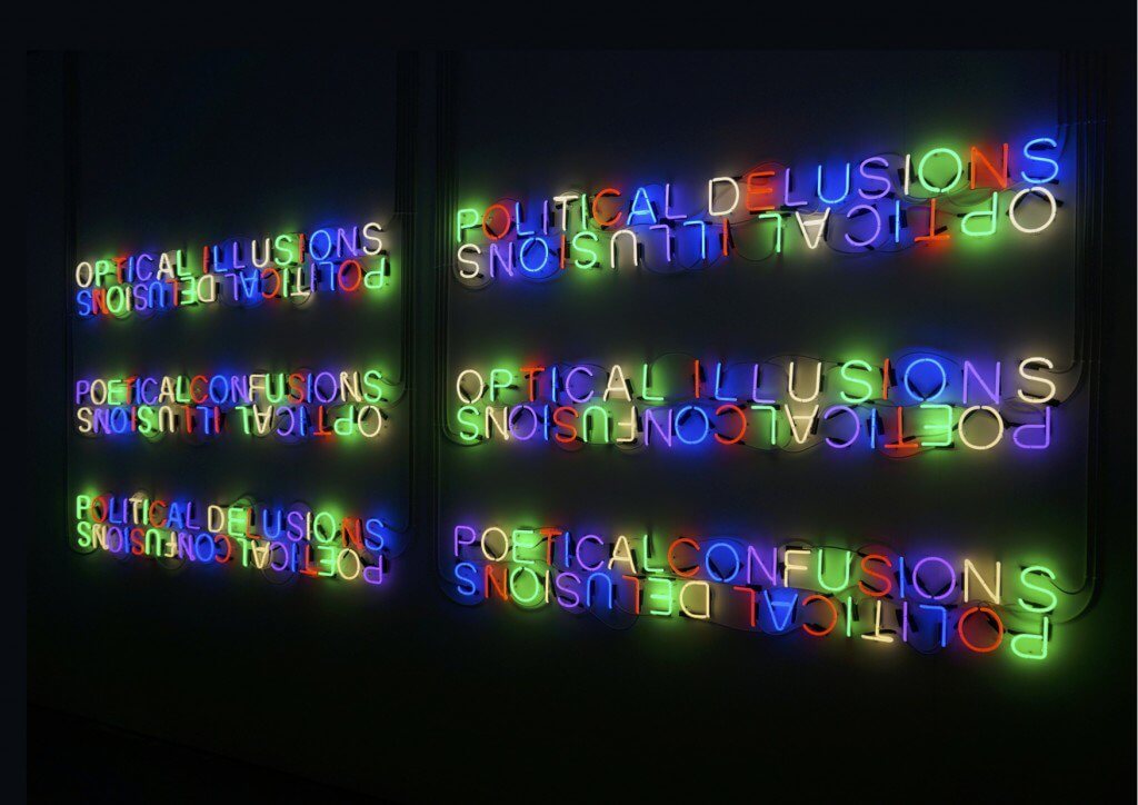 Tim Etchells, Optical Illusions Political Delusions Poetical Confusions
