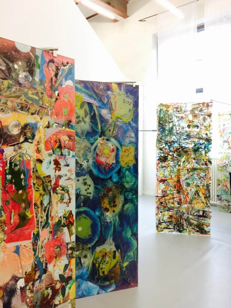 Samara Scott, Installation view, The Sunday Painter, LISTE Art Fair 2017, Basel