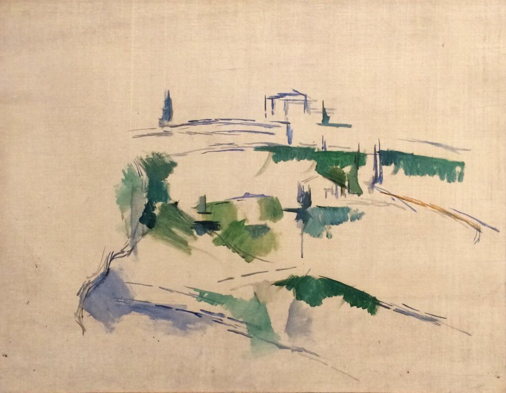 Paul Cézanne, Landscape, 1904