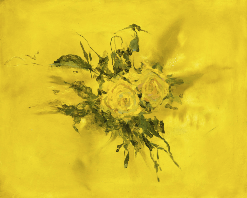 Jennifer Packer, Yellow Roses, 2015, painting
