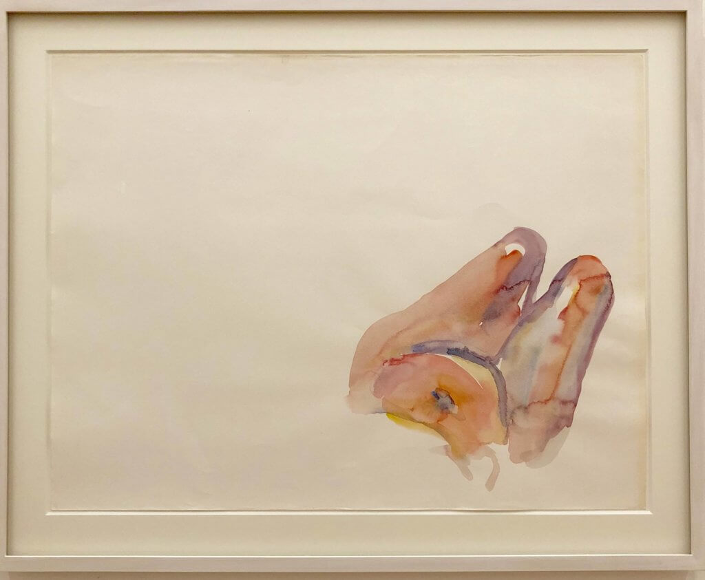 Maria Lassnig, Watercolour, Kunstmuseum Basel