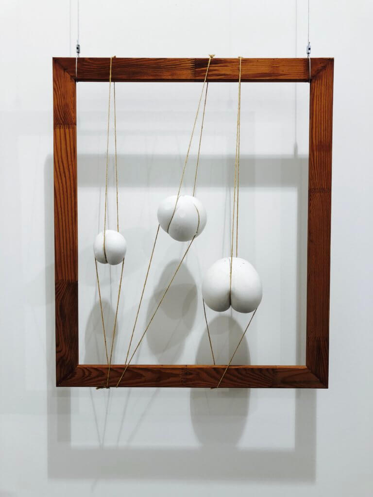 Maria Bartuszova, sculpture, Art Basel