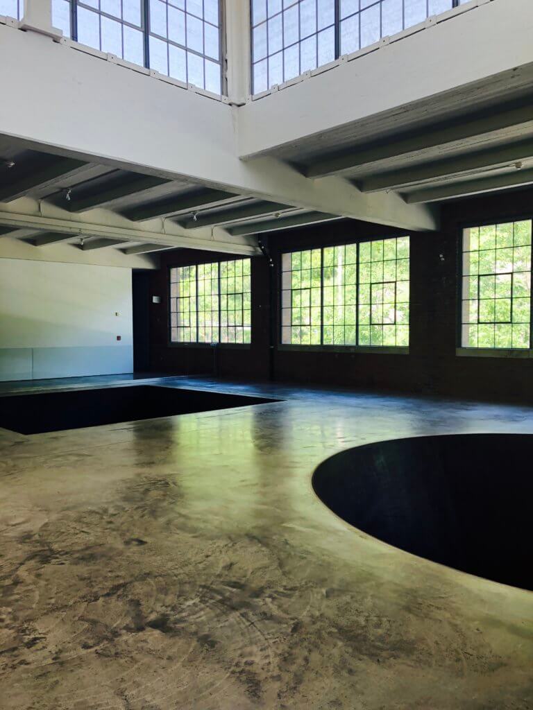 Michael Heizer, sculpture, Dia Beacon, New York